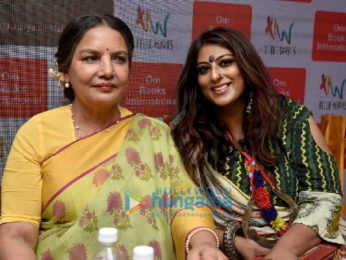 Photos: Shabana Azmi graces the launch of the book The Oldest Love Story at Title Waves in Bandra