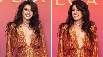 Priyanka Chopra has a sequin moment in plunging neckline bold dress for Bulgari event