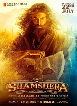 First Look Of The Movie Shamshera