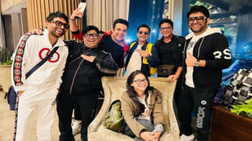 The Kapil Sharma Show cast poses for a happy picture as they jet off to Canada for tour