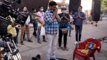 On The Sets Of The Movie Titu Ambani