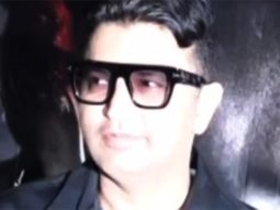 Bhushan Kumar poses for paps at Ek Villian Returns screening Bhushan Kumar poses for paps at Ek Villian Returns screening