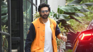 Dashing Kartik Aaryan comes on his Lambo Urus