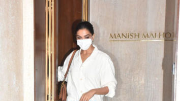 Photos: Deepika Padukone snapped at Manish Malhotra’s house in Bandra