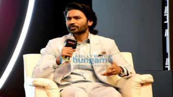 Photos: Dhanush and the Russo brothers attend the press conference of The Gray Man