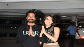 Sara Ali Khan greets paparazzi with ‘namaste’ as she reunites with Atrangi Re co-star Dhanush for The Gray Man bash hosted for Russo Brothers