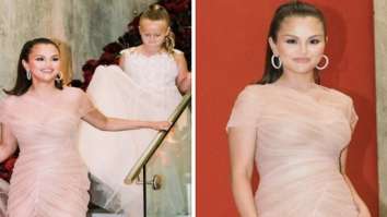 Selena Gomez celebrates her 30th birthday dressed in most beautiful Versace sheer gown