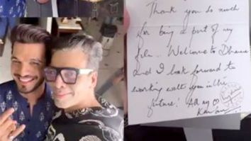 Arjun Bijlani confirms he is a part of a Karan Johar film; shares about it on Instagram