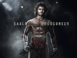 SHOCKING! Vijay Deverakonda bares it all; poses naked in this poster of Liger