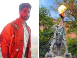 Varun Dhawan gives proof about ‘dragons’ in Poland; shares this video of fire breathing animal during Bawaal shoot
