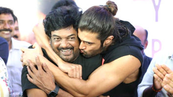Vijay Deverakonda says Puri Jagannadh is like his father, filmmaker addresses him as his son at Liger Warangal Fandom Tour