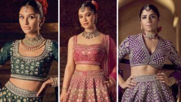 First look at Anita Dongre’s new wedding collection, “Homage,” featuring Sara Tendulkar, Alaviaa Jaaferi
