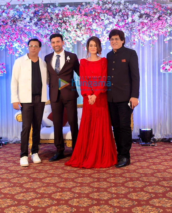 Photos: Celebs attend the wedding reception of Payal Rohatgi and Sangram Singh