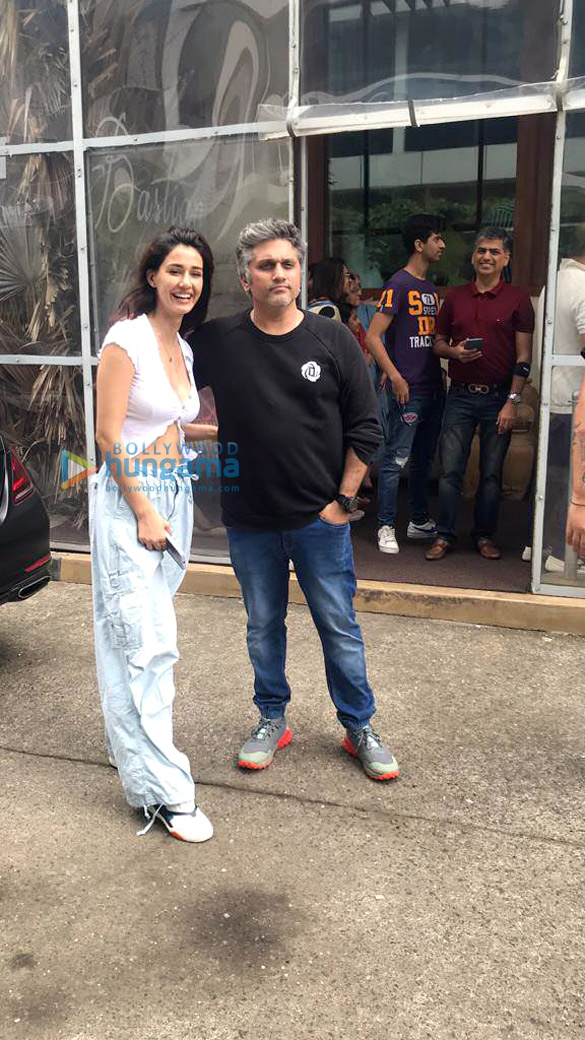 Photos: Disha Patani and Mohit Suri snapped at Bastian in Worli Photos: Disha Patani and Mohit Suri snapped at Bastian in Worli