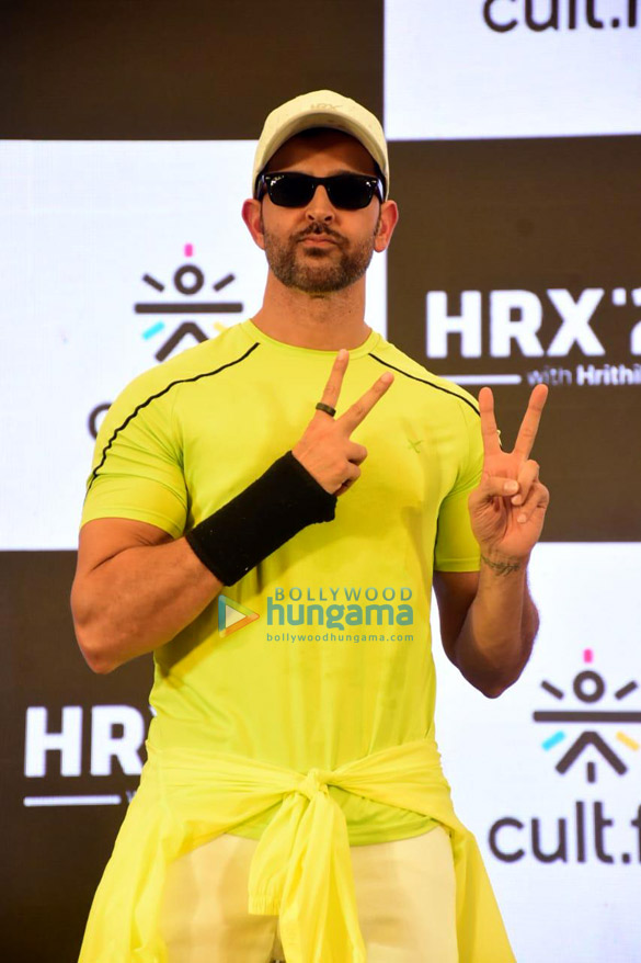 Photos: Hrithik Roshan graces the launch of HRX 22 Photos: Hrithik Roshan graces the launch of HRX 22