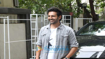 Photos: Kartik Aaryan snapped at the T-Series office in Andheri