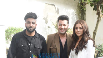 Photos: Varun Sharma and Shehnaaz Gill snapped at Film City