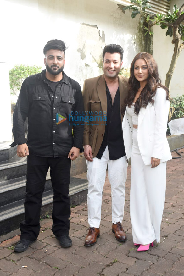 Photos: Varun Sharma and Shehnaaz Gill snapped at Film City