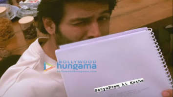 On the set of the movie Satyaprem Ki Katha