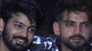 Zaheer Iqbal looks dapper in printed hoodie