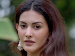 Amyra Dastur look elegant in a saree as she attends Jogi trailer launch