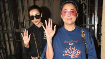 It’s a day out for the Arora sisters, Malaika and Amrita
