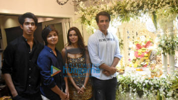 Photos: Sonu Sood snapped during Ganpati visarjan