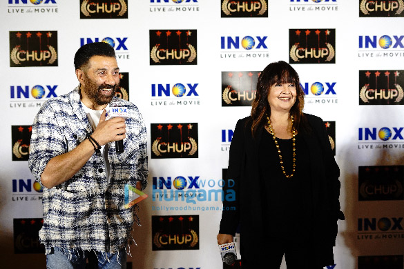 Photos: Sunny Deol and Pooja Bhatt snapped for the promotions of Chup at INOX, Inorbit Mall Photos: Sunny Deol and Pooja Bhatt snapped for the promotions of Chup at INOX, Inorbit Mall