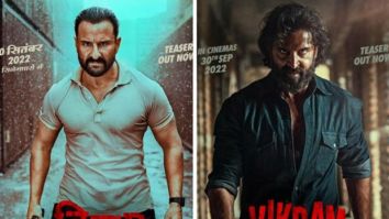 Vikram Vedha gets U/A certificate; the Hrithik Roshan, Saif Ali Khan starrer to have a run time of 2hrs, 40 mins