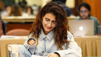 Fatima Sana Shaikh starts prep to play Indira Gandhi in Vicky Kaushal starrer Sam Bahadur; shares BTS pics