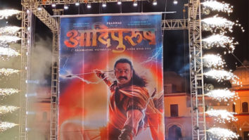 Adipurush Ayodhya Event: Poster of Prabhas-starrer EMERGES from the River Sarayu; STUNS the audiences