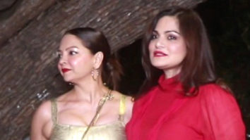 Alvira Khan arrives for Ashvini Yardi’s birthday bash