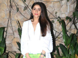 Bhavana Panday poses for paps in beautiful white dress
