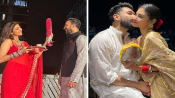 Karva Chauth: From Varun Dhawan-Natasha Dalal to Shilpa Shetty-Raj Kundra and Mouni Roy-Suraj Nambiar, Bollywood celebrates the festival with excitement
