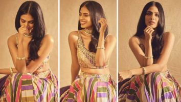 Malavika Mohanan looks festival-ready in colourful lehenga by Punit Balana worth Rs. 85K