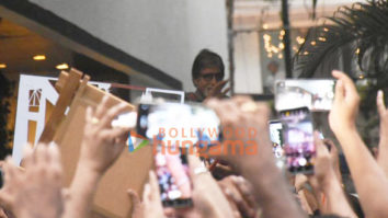 Photos: Amitabh Bachchan greets fans at his residence on his birthday