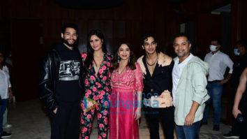 Photos: Madhuri Dixit, Katrina Kaif, Ishaan Khatter and Siddhant Chaturvedi snapped promoting their films Maja Ma and Phone Bhoot