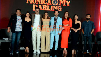 Photos: Rajkummar Rao, Huma Qureshi, Radhika Apte and others snapped at Monica O My Darling trailer launch at JW Marriott in Juhu