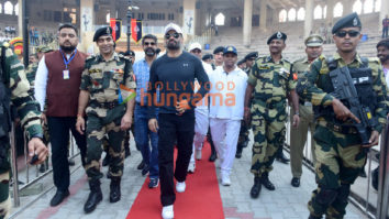 Photos: Suniel Shetty snapped during the BSF Marathon 2022 at JCP Attari