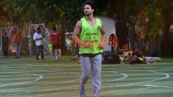 Photos: Tiger Shroff and Zaid Darbar snapped at an All-Star football match