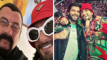 Ranveer Singh turns fanboy as he meets Steven Seagal at Yas Island; bumps into Vijay Deverakonda at the UFC match in Dubai
