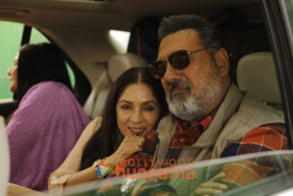 On the sets of the movie Uunchai