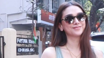 Aditi Rao Hydari and Siddharth get clicked together at a restaurant