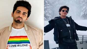 Ayushmann Khurrana recreating the iconic Shah Rukh Khan pose outside Mannat is winning hearts on the internet