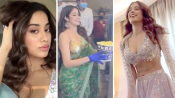 Janhvi Kapoor rocks a lilac lehenga while promoting Mili in Delhi; serves popcorn to audience at Delhi theatre