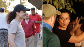 Kangana Ranaut wraps Assam schedule of Emergency; treats fans with some unseen BTS, see pics