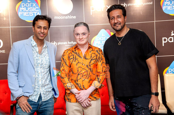 Photos: Benny Dayal, Sulaiman Merchant and Gautam Singhania attend the press conference of Parx Music Fiesta