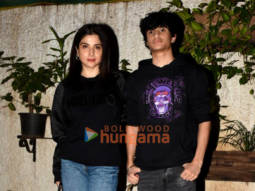 Photos: Boney Kapoor, Janhvi Kapoor, Rekha and Sunny Kaushal snapped at the screening of Mili