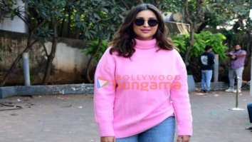 Photos: Parineeti Chopra spotted in Filmcity