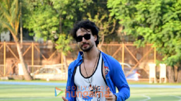 Photos: Tiger Shroff, Aparshakti Khurana and others snapped at an All-Star football match